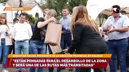 Obras en Almafuerte | "Están pensadas para el desarrollo de la zona y será una de las rutas más transitadas"