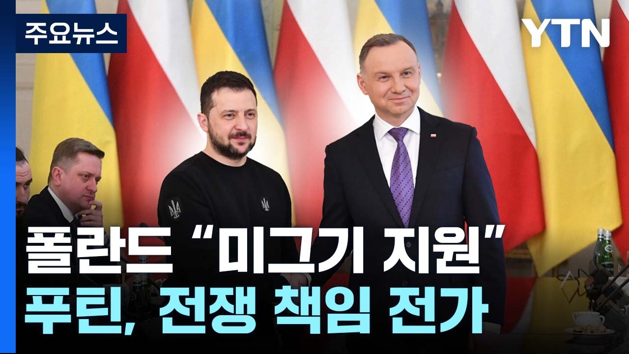 폴란드 "우크라에 보유 미그기 모두 지원 가능" / YTN