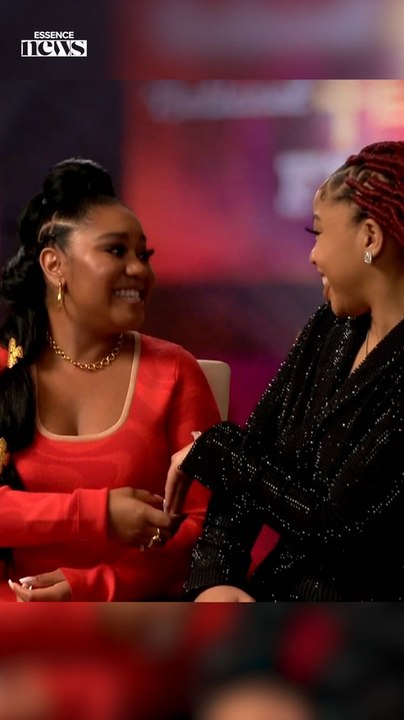 WATCH: Chloe Bailey and Anjelika Washington Made Up a Handshake for