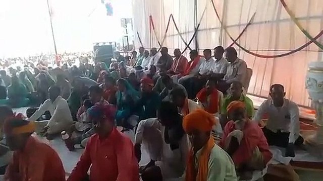 भागवत कथा : कृष्ण रुक्म​णि विवाह प्रसंग सुन भाव विभोर हुए श्रद्धालु