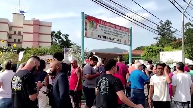 Quatro crianças mortas em ataque a creche no Brasil