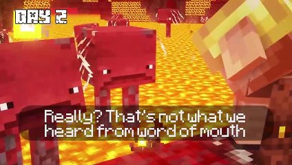 I Survived 100 DAYS as a PIGLIN in HARDCORE Minecraft!