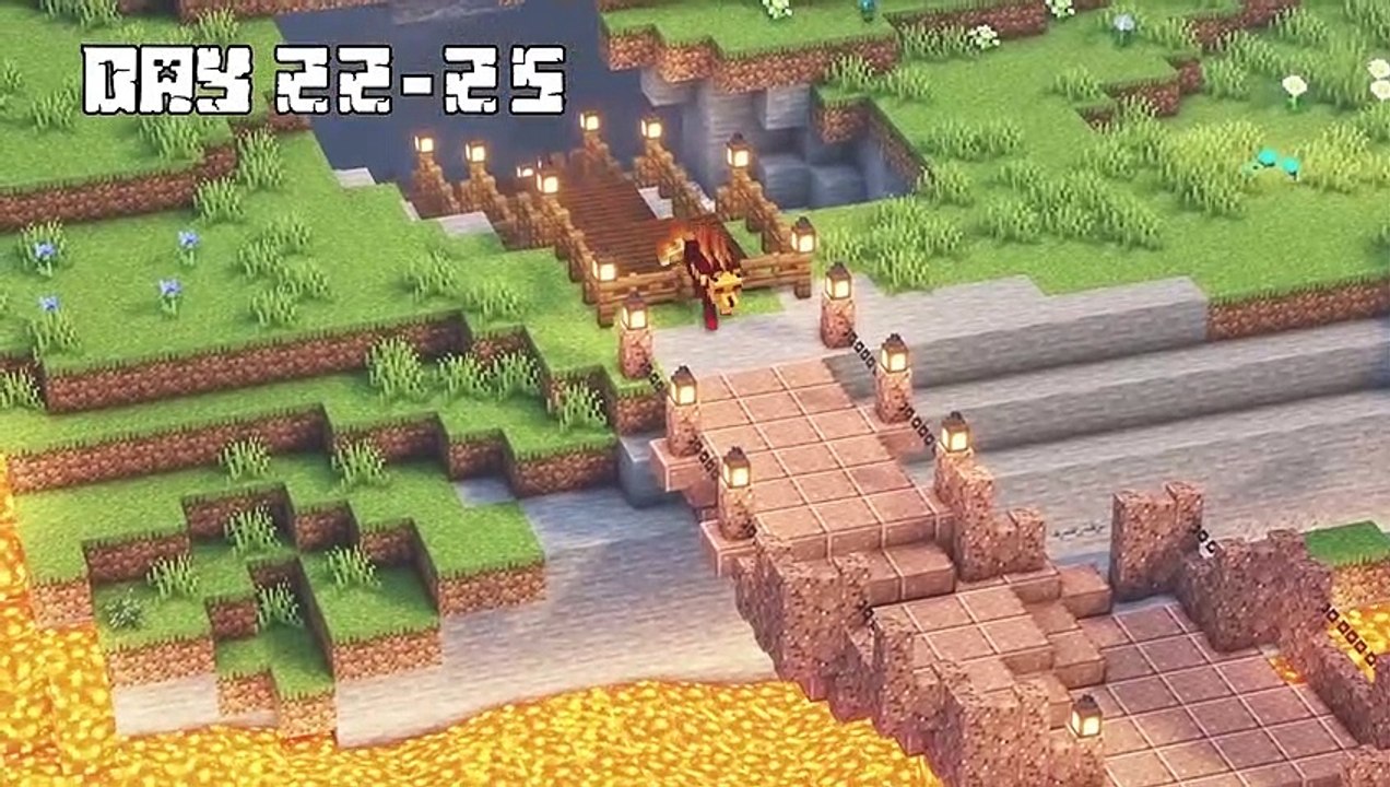 I Survived 100 DAYS as a FIRE WOLF in HARDCORE Minecraft!
