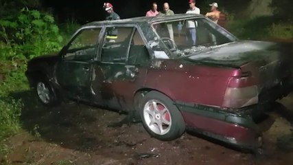 Monza utilizado em homicídio é encontrado destruído após incêndio no 14 de Novembro