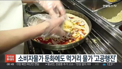 소비자물가 둔화에도 먹거리 물가 '고공행진'