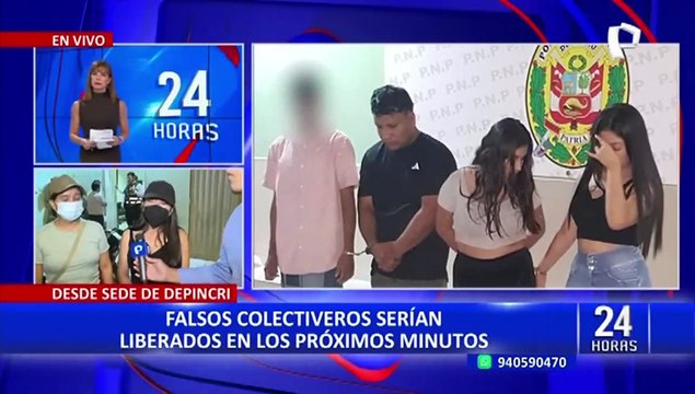 ¡Indignante! Banda de falsos colectiveros que asaltaban a pasajeros serían liberados