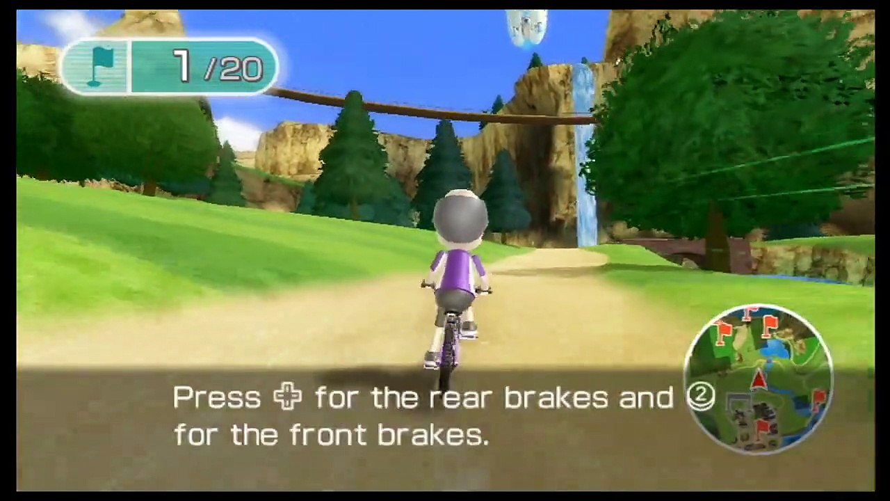 Wii Fit Plus Nintendo Wii PAL Gameplay (Full Game Longplay Cycling - Expert Course 4 Stars)