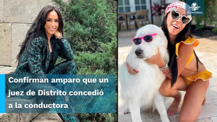 Tribunal deja sin efecto orden de captura contra a conductora Inés Gómez Mont