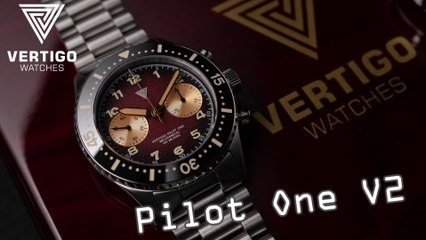 Vertigo Pilot One V2 - The Modern Aviation Chronograph