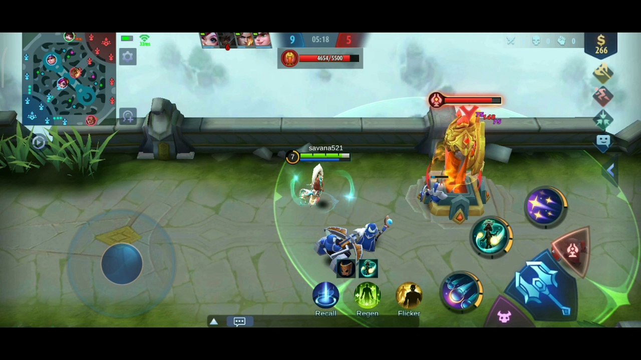 Gameplay chang'e sideline susahnya #soloranked - chang'e  mobile legends - mobile legends episode 4