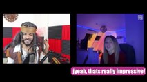 Jack Sparrow Plays Pirates Of The Caribbean Flute On Omegle Part 3 _ AYJ BEATBOX