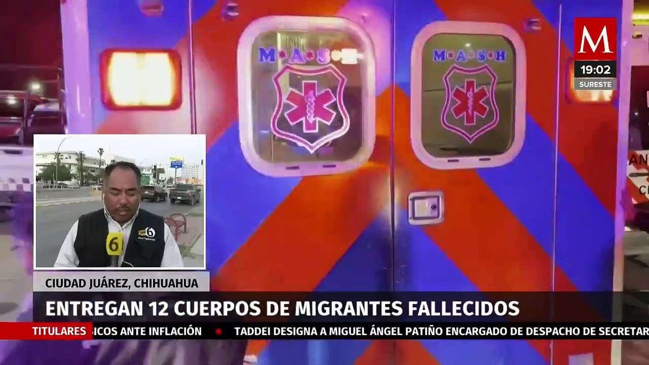 Fueron entregados 12 cuerpos de los migrantes que fallecieron en incendio de Ciudad Juárez