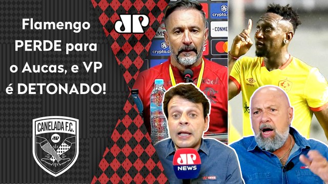 Esse Vítor Pereira é um GRANDE ENGANADOR! Cara, o Flamengo está... 2 a 1 do Aucas é DETONADO!