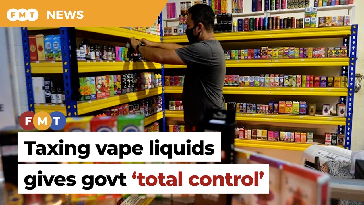 Taxing vape liquids gives govt ‘total control’ over trade, says ex-customs DG