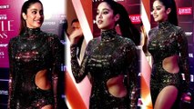 Janhvi Kapoor Sizzles In Disco Ball Sequin Gown At Style lcon Awards