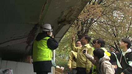 성남시장 "분당 탄천 다리 80%가 위험...12일까지 통제 계속" / YTN