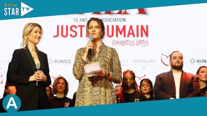 10 ans de Juste Humain : Marlène Schiappa flamboyante en rouge aux côtés de Nathalie Marquay et Slim