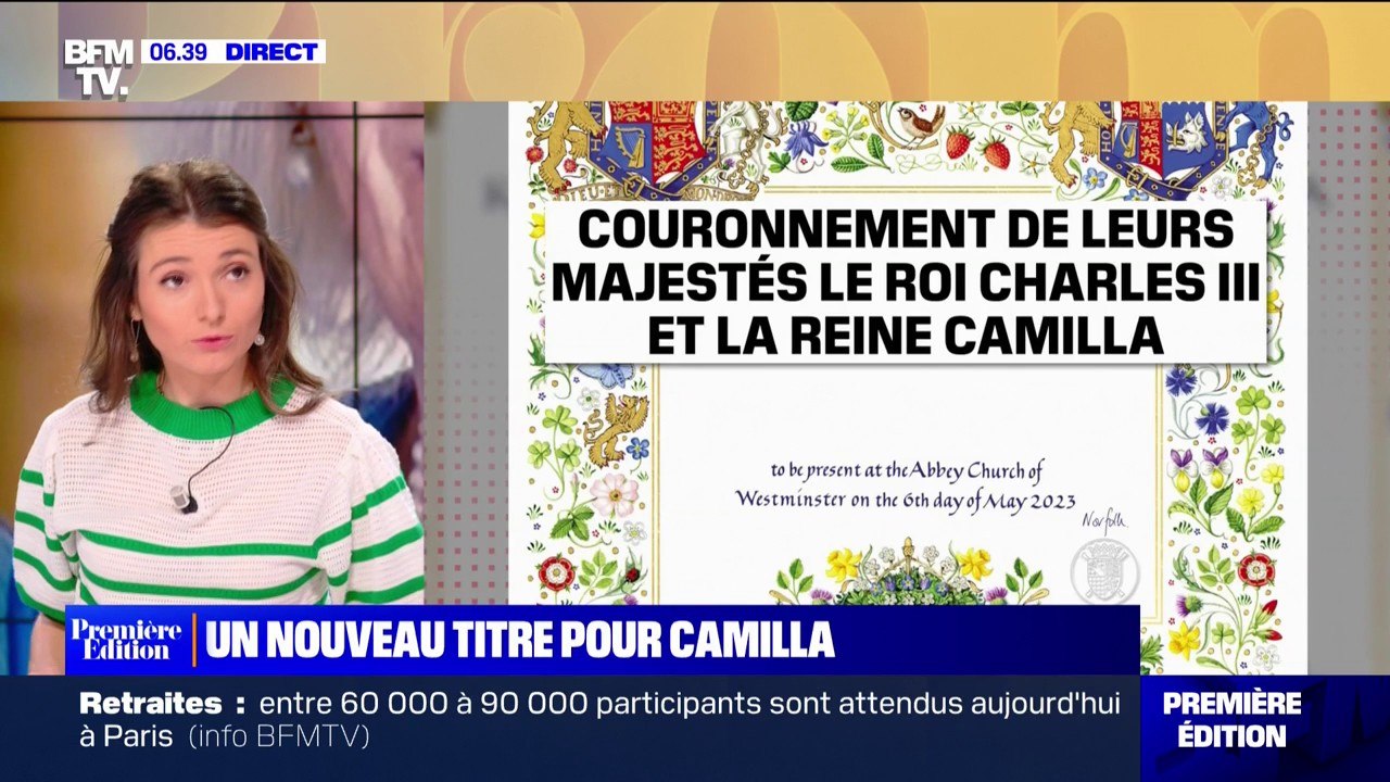 Le choix de Marie - Royaume-Uni: le 6 mai, Camilla ne sera plus "reine consort" mais deviendra "reine"
