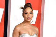 Tessa Thompson mixes a concoction of buttermilk and turmeric to get rid of her under-eye circles