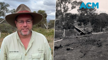Tim the Yowie Man explores the history of this Carwoola crash site