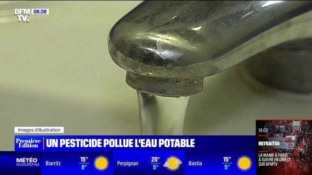 Un tiers de l'eau potable en France contaminée par des résidus du pesticide chlorothalonil