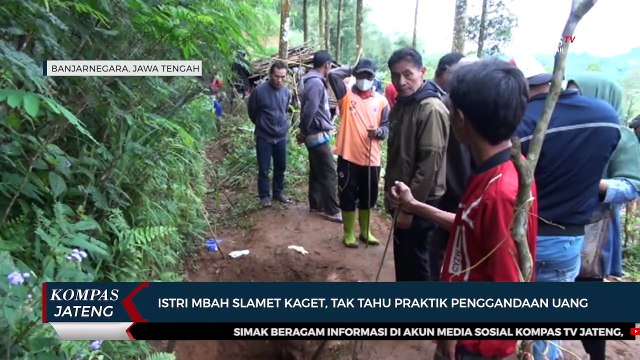 Istri Mbah Slamet Kaget, Tak Tahu Praktik Penggandaan Uang