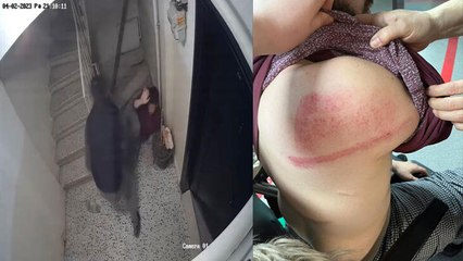 Kadıköy'de ev sahibinin kardeşinden kiracıya 'evden çık' dayağı; o anlar kamerada