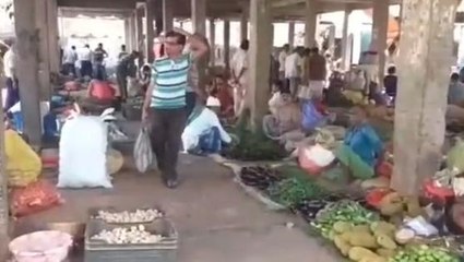 হুগলি: রিষড়ায় সবজি বাজার খুললেও খদ্দের নেই, আতঙ্কিত ব্যবসায়ীরা,জারি ১৪৪ ধারা