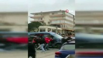 Maltepe'de minibüsçülerin meydan savaşı: Sopalarla saldırdılar