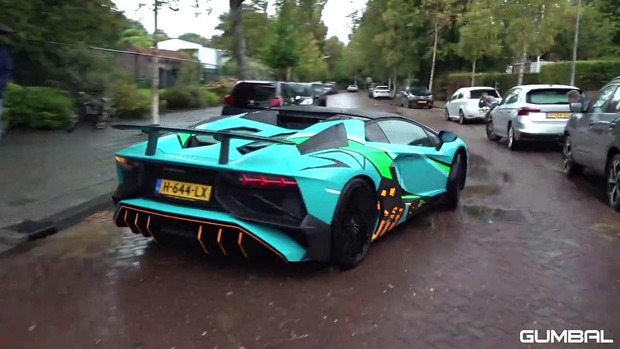 Lamborghini Aventador LP750 SV - Lovely Exhaust Sounds-
