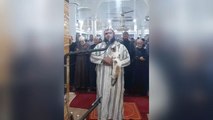 Teravih namazını kıldıran imamın üstüne atlayan kedi gündem oldu