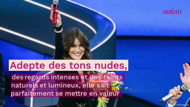 Carla Bruni : sa maquilleuse nous révèle ses meilleures astuces coup de jeune