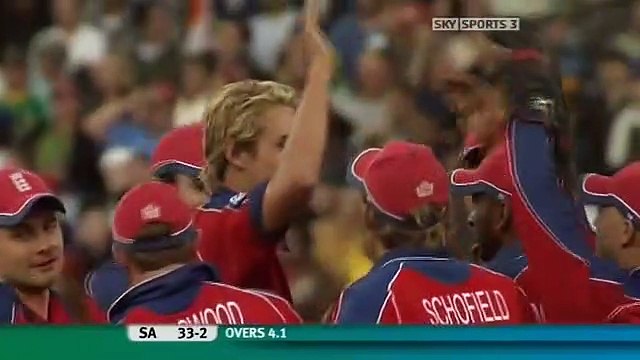 2007 T20 World Cup South Africa v England Match 15 Group E at Cape Town Sep 16th 2007