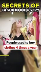 Fashion industry is a SCAM