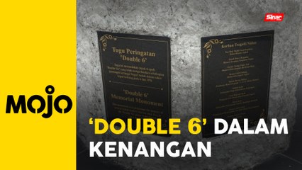 Tugu peringatan simbol memperingati nahas Double Six
