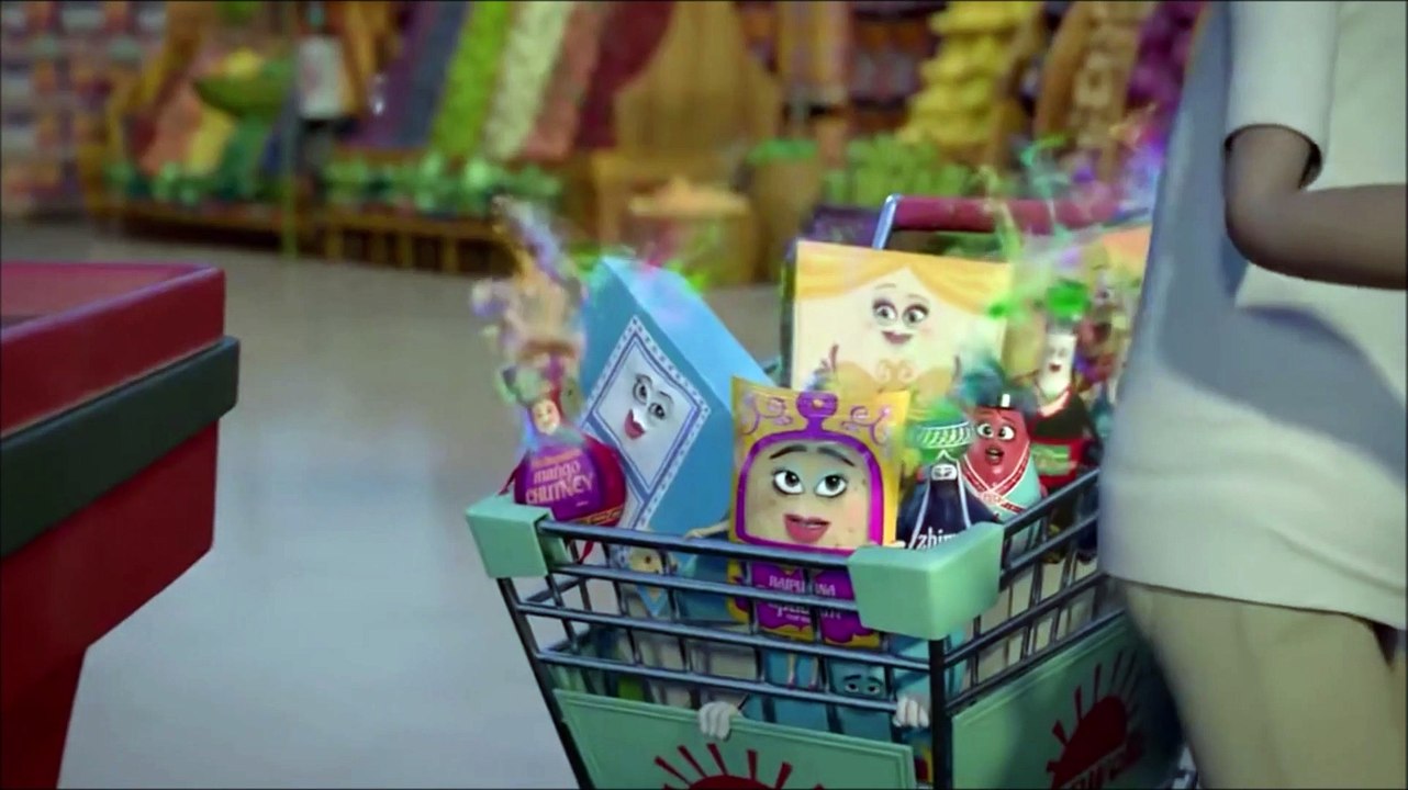 Sausage party (2016) starting revolt in supermarket