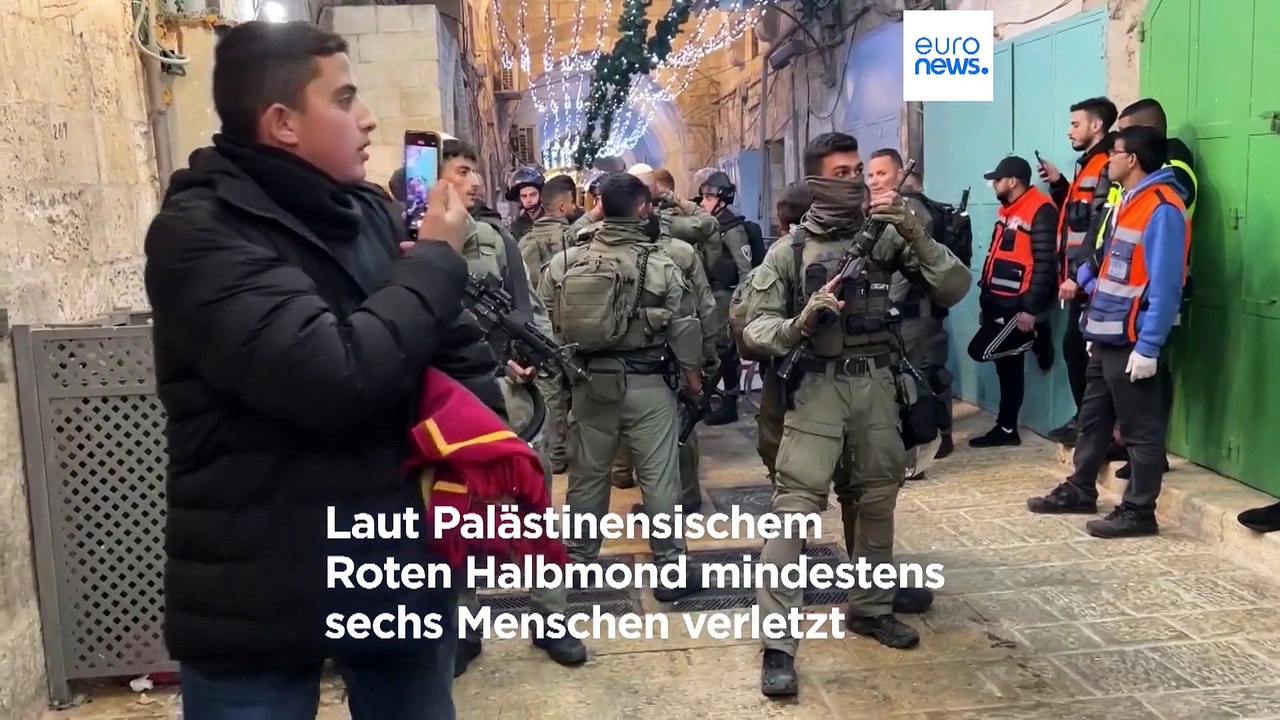 Steine und Gummigeschosse: Gewalt eskaliert erneut auf dem Tempelberg
