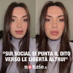 Andrea Nicole Conte: "Sui social si punta il dito verso le libertà altrui"