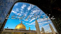 Hazrat Ali 5 Best Quotes - Very Beautiful Bayan By Maula Ali - Islamic Status