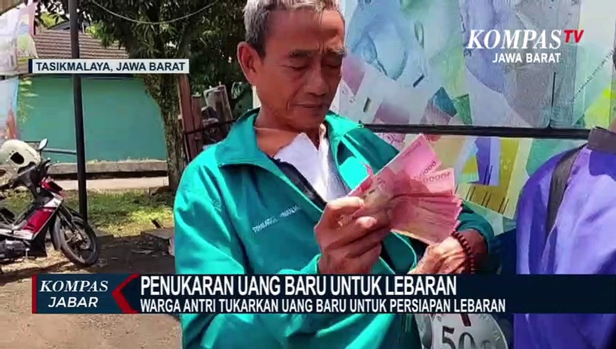 Menjelang Lebaran Penukaran Uang Baru Meningkat