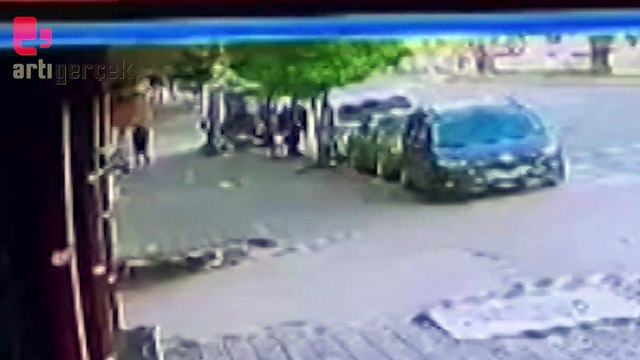 Dolmuş, otobüs durağına daldı: 1 ölü, 7 yaralı