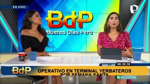 Semana Santa segura: realizan operativo en el terminal de Yerbateros en San Luis