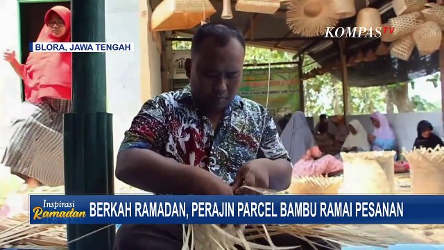 Perajin Parsel di Blora Ramai Pesanan Jelang Lebaran