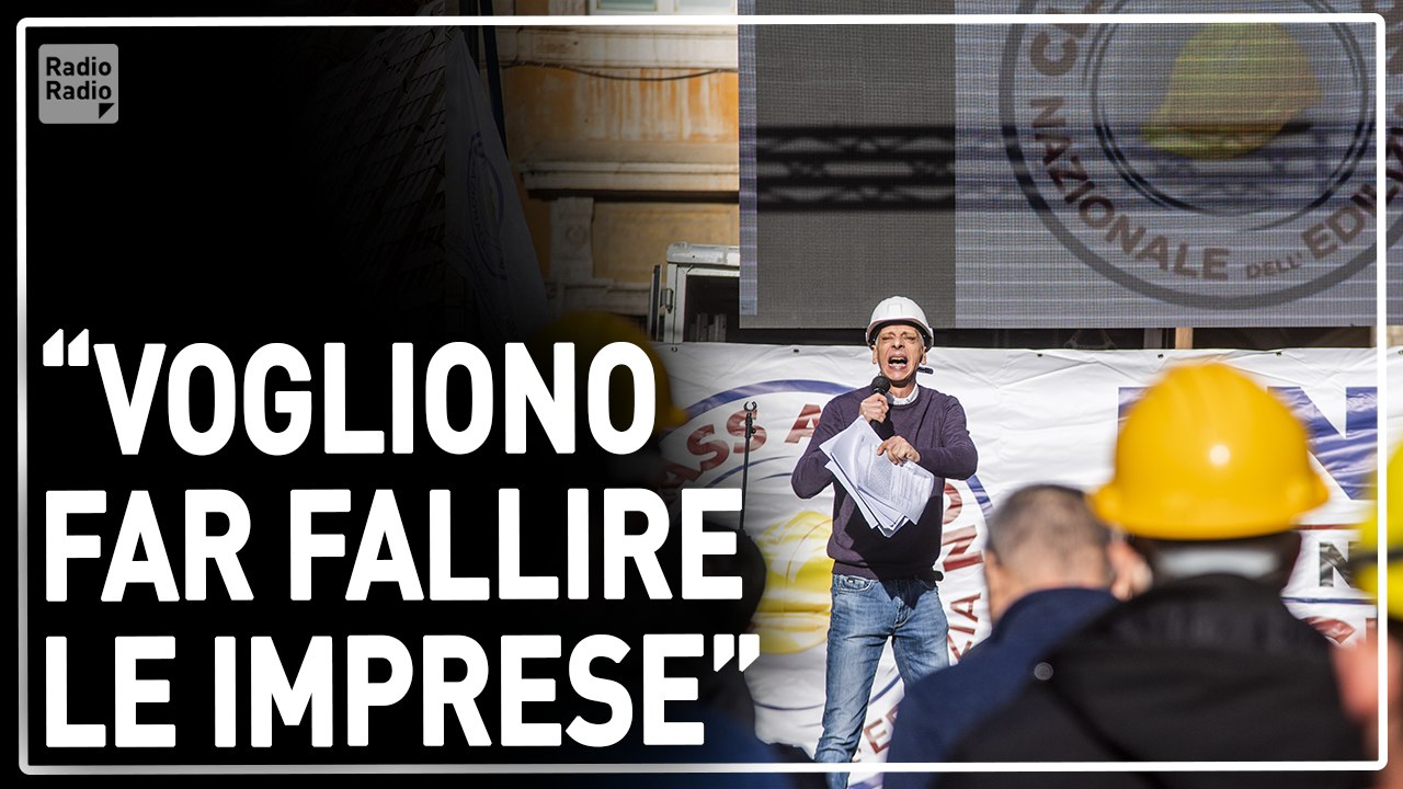 Le imprese scendono in piazza contro il Governo ▷ "Chiediamo a Ponzio Pilato di sporcarsi le mani"