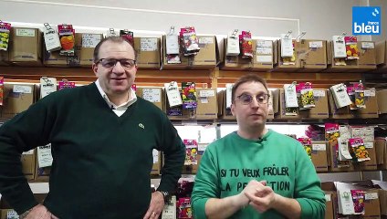 Visite de l'entreprise Graines Hubert à Lichtenberg 1/6