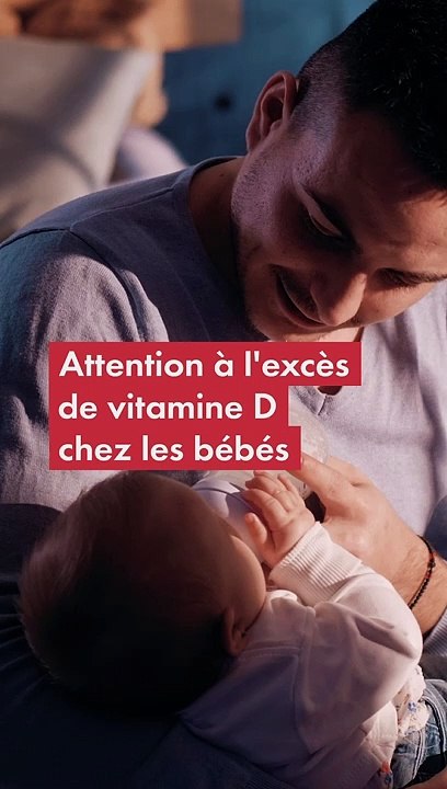 Attention à l'excès de vitamine D chez les bébés
