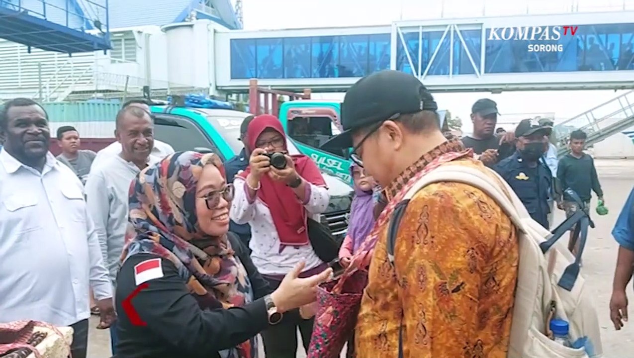 Bendera Pemilu Tiba di Papua Barat Daya, KPU Gelar Kirab Sekaligus Sosialisasi