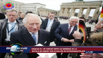 Charles III : on connaît enfin les membres de la  royale qui seront sur le balcon de Buckingham Pala