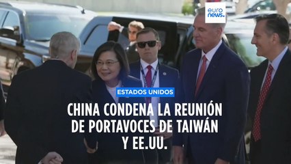 China condena la reunión entre portavoces de Taiwán y Estados Unidos