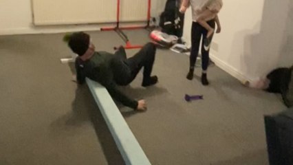 Man punches a one-way ticket to PAINville via a one-wheel ride